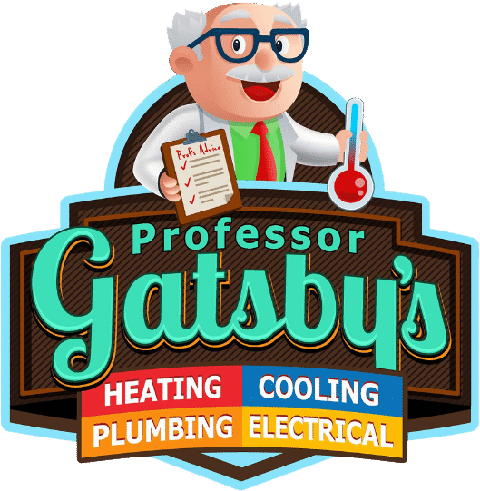 Professor Gatsby's Heating, Cooling, Plumbing & Electrical logo